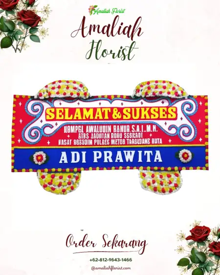 Papan Bunga Ucapan Selamat Blimbingsari