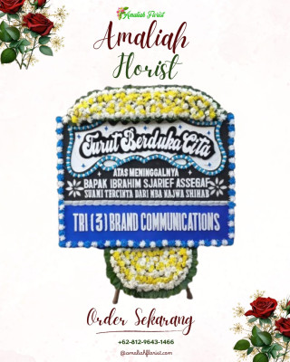 Papan Bunga Duka di Blimbingsari
