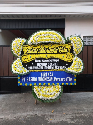 Papan Bunga Duka di Blimbingsari